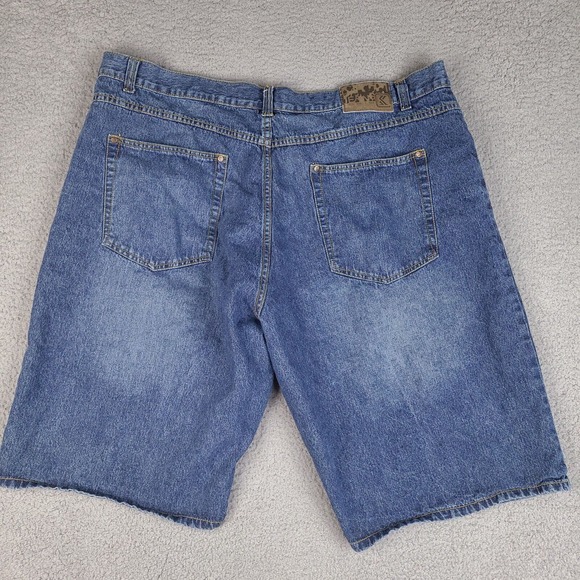 Kani Shorts Mens Size 45 Blue Denim Jean Pockets - Picture 2 of 16